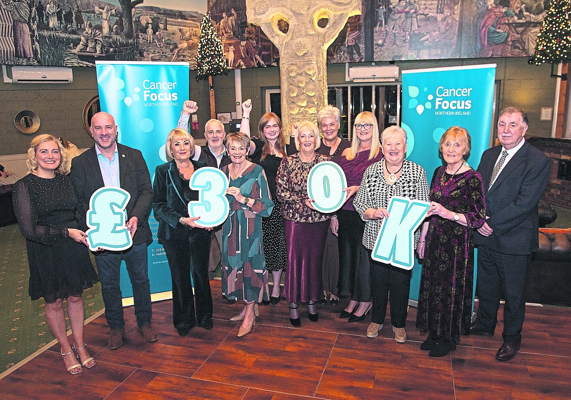 Newtownstewart group raise £30,000 to support cancer charity