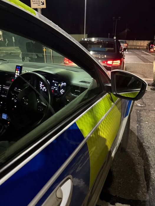 Police target overly tinted windows at car cruise event in Omagh