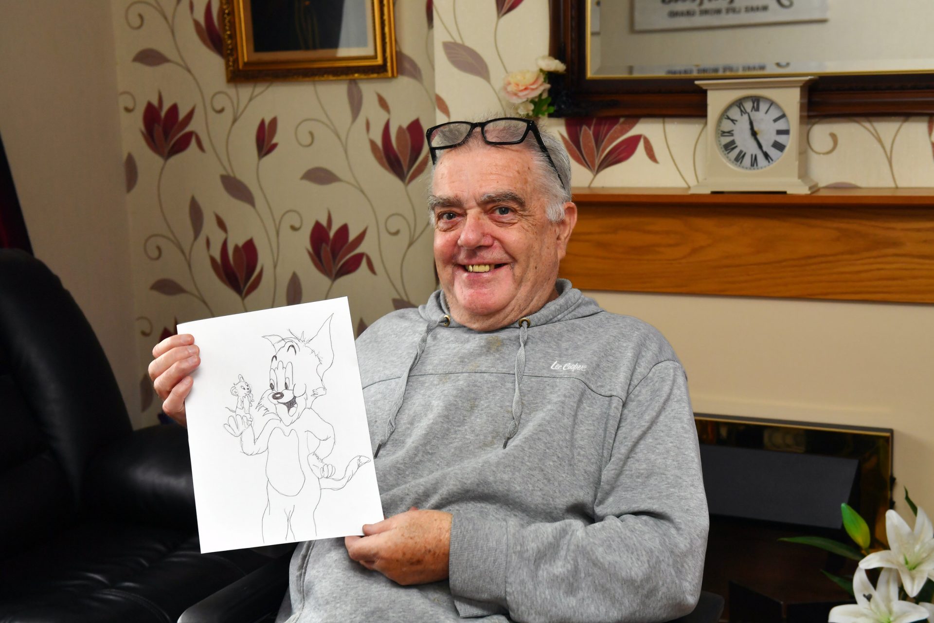 Clady man’s cartoons spread joy around the world