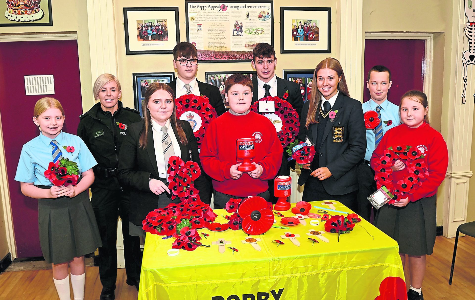 Final preparations for remembrance services in Tyrone