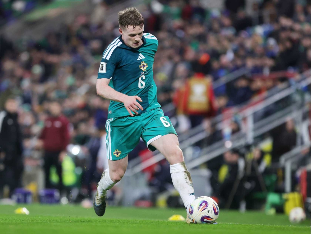 Devlin ‘buzzing’ after making competitive debut for NI