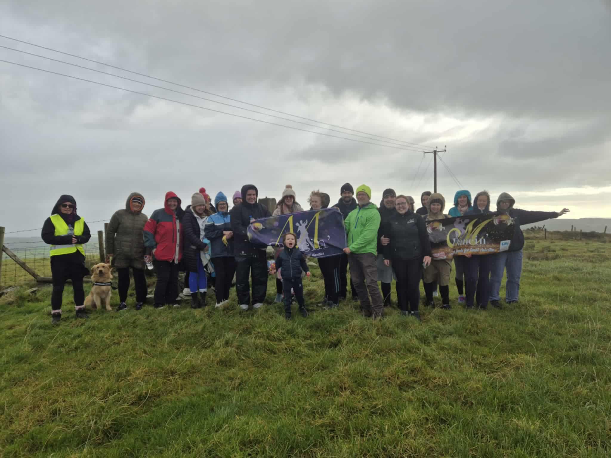 Strabane walkers take on Knockavoe for charity