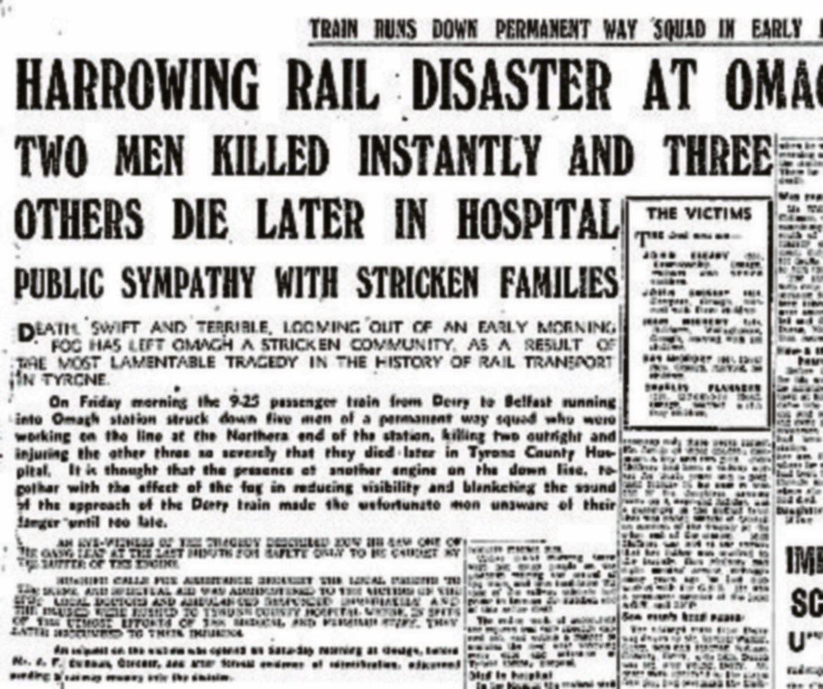 When death came out of the fog…