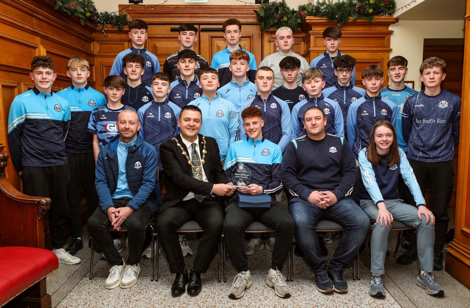 Sigersons U16s honoured with civic reception