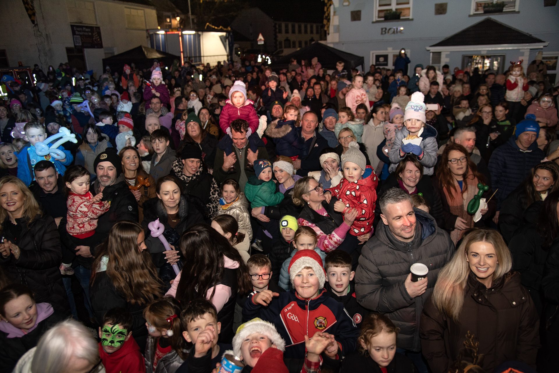 Carrickmore shines after £20,000 raised for its Christmas lights