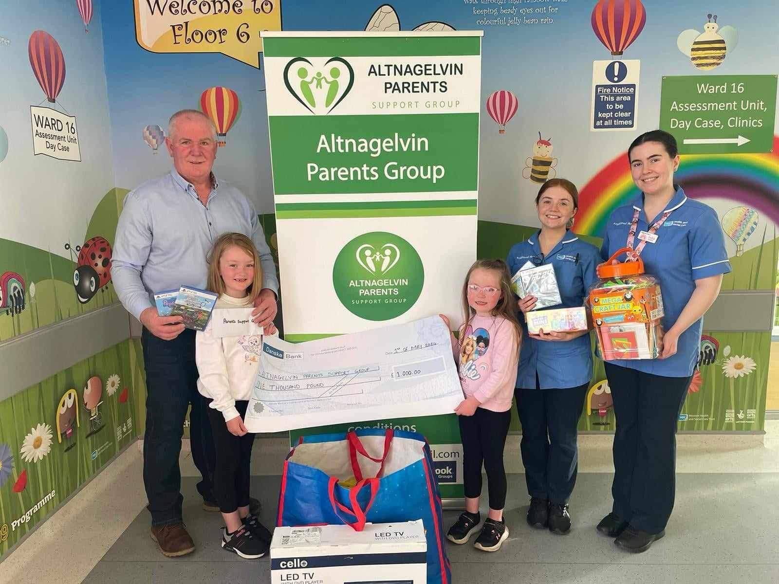 Strabane family praised for their brilliant fundraising efforts