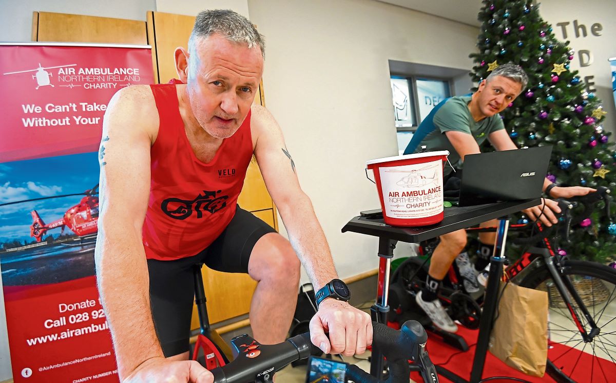 Duo overwhelmed by generous response to Ironman fundraiser