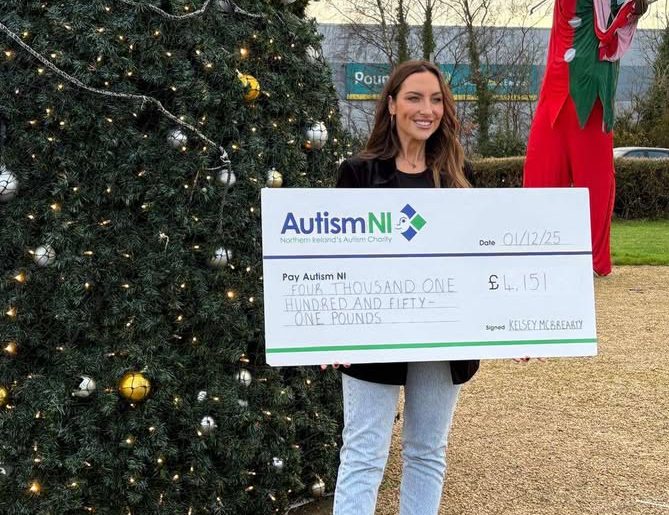 Kelsey McBrearty recently took part in a skydive in support of Autism NI, which helps people with autism and their families