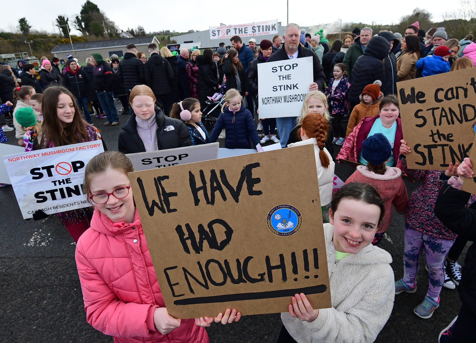 Families want to meet environment chief over ‘sickening’ smell