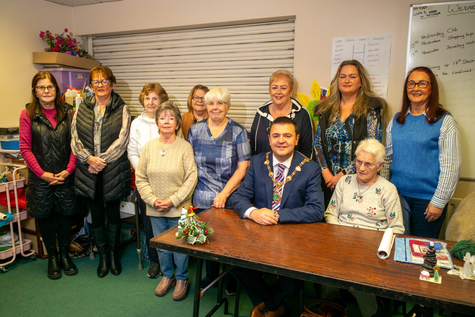 Mayor sees first-hand the work being done by community groups