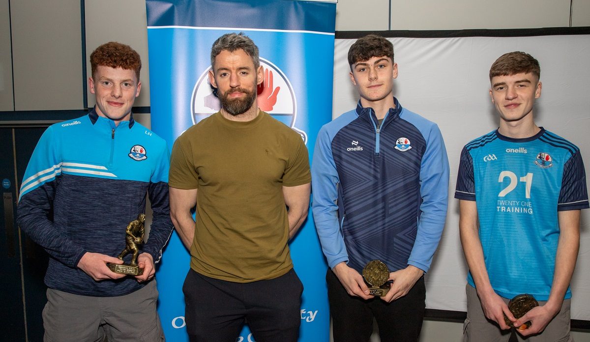 Tyrone stars present Sigersons Youth Awards
