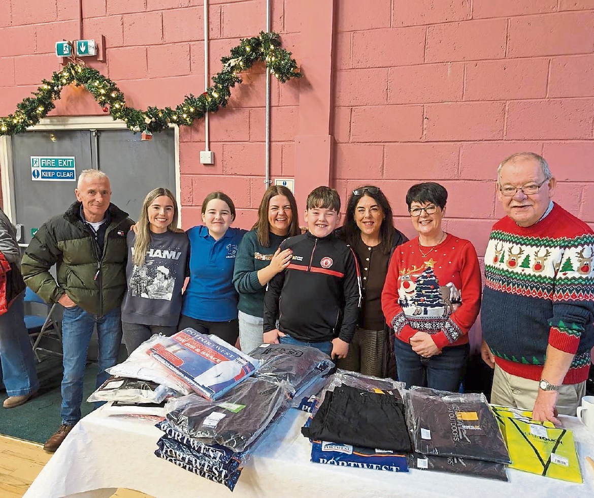 Coffee and Christmas jumpers at Dromore Men’s Shed event
