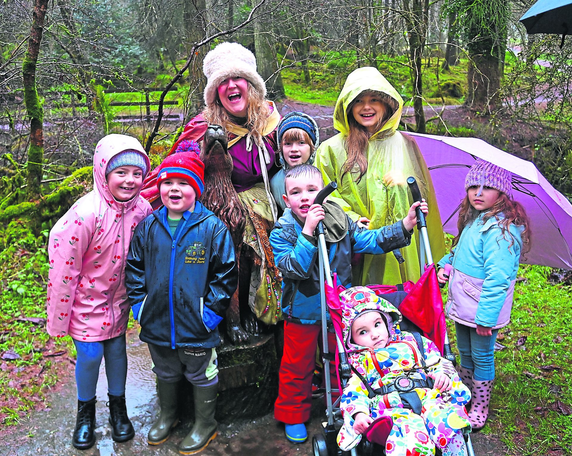 Gortin park comes alive with creatures and characters