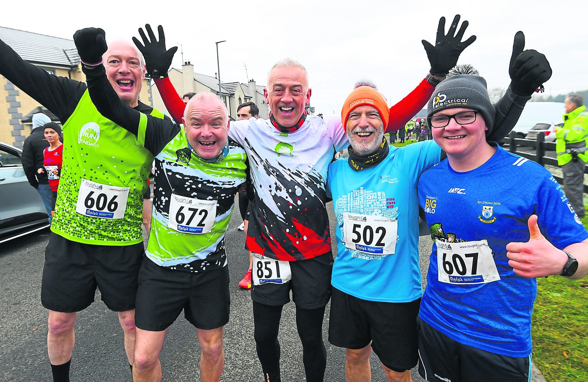 Dinsmore and McGee claim the Lough 5 titles
