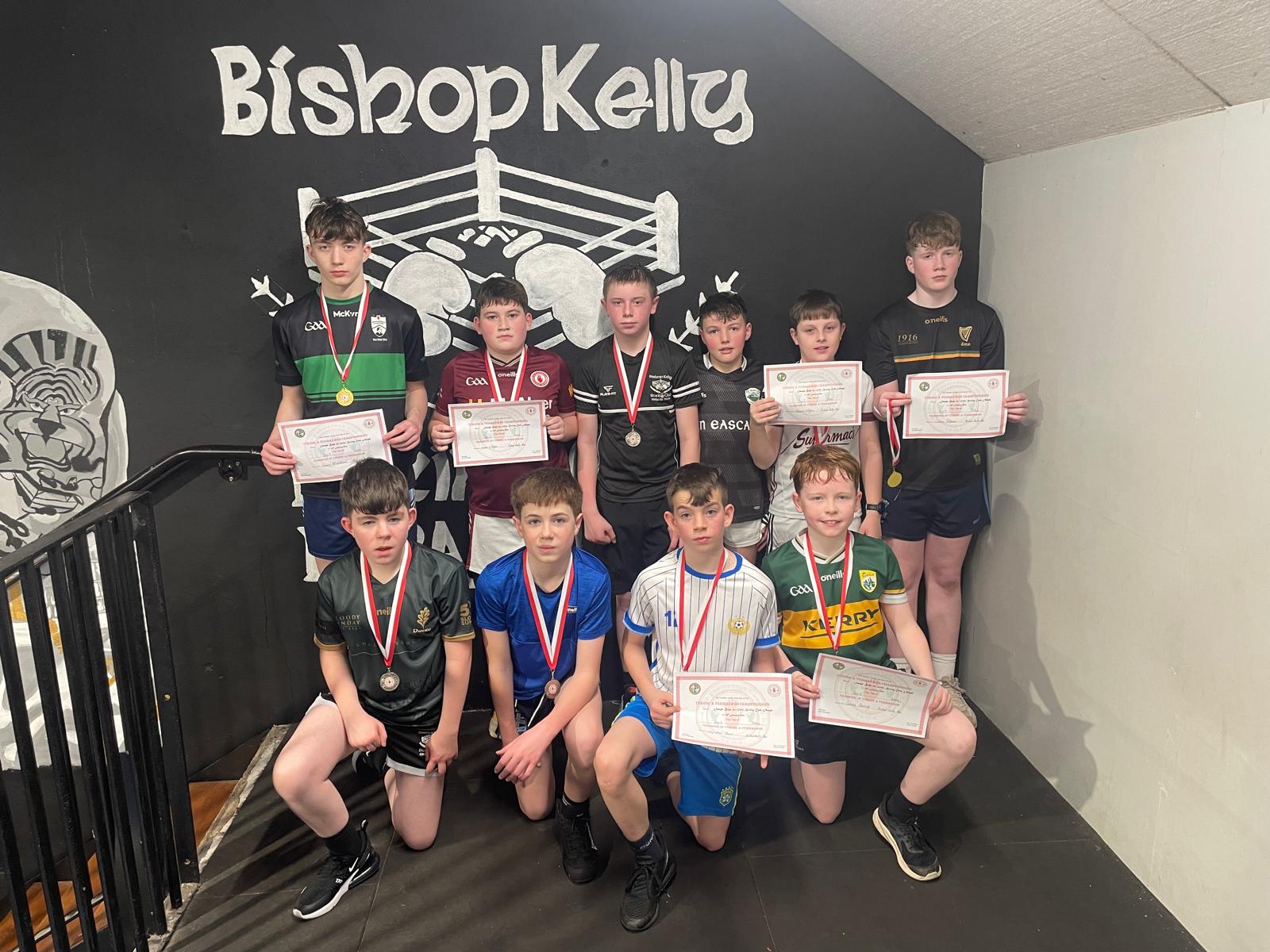 Medals galore for Bishop Kelly young guns