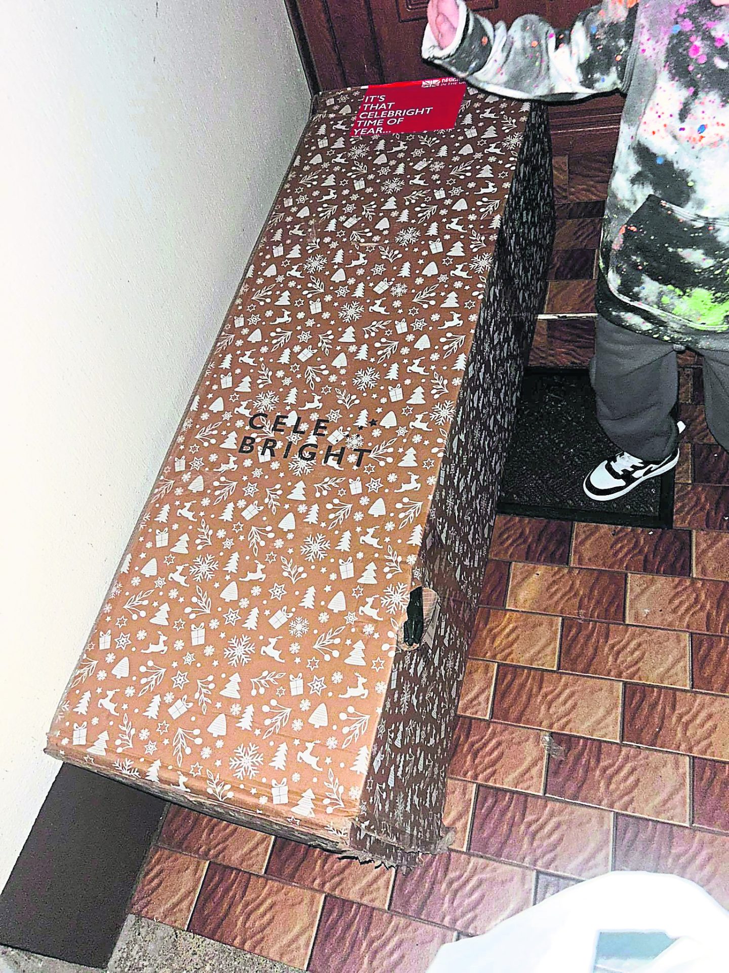 The family who didn’t get their Christmas tree until December 29