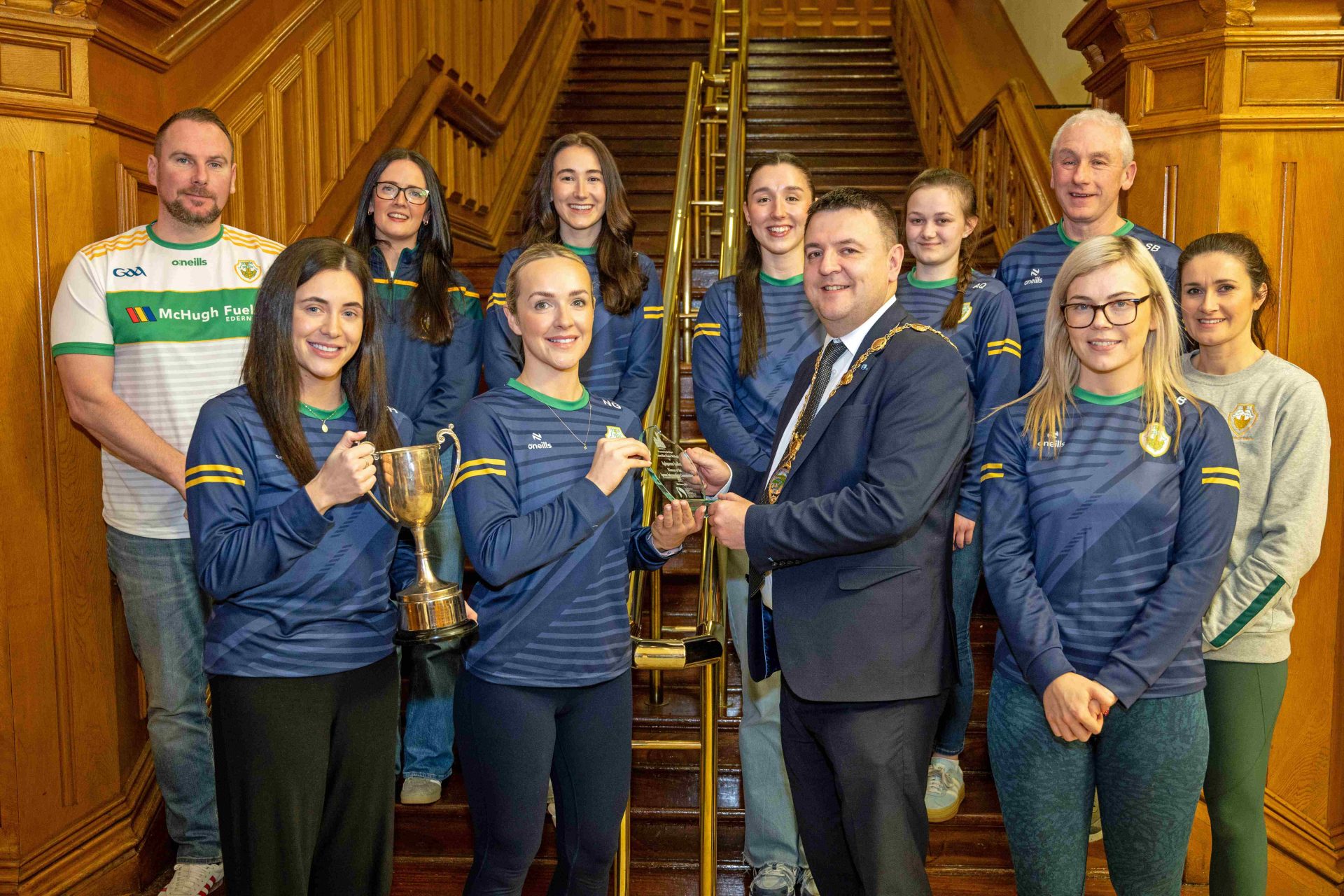 Civic reception honours Aghyaran Ladies for 2025 achievements