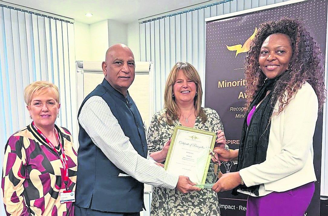 Strabane man honoured for his commitment to local community