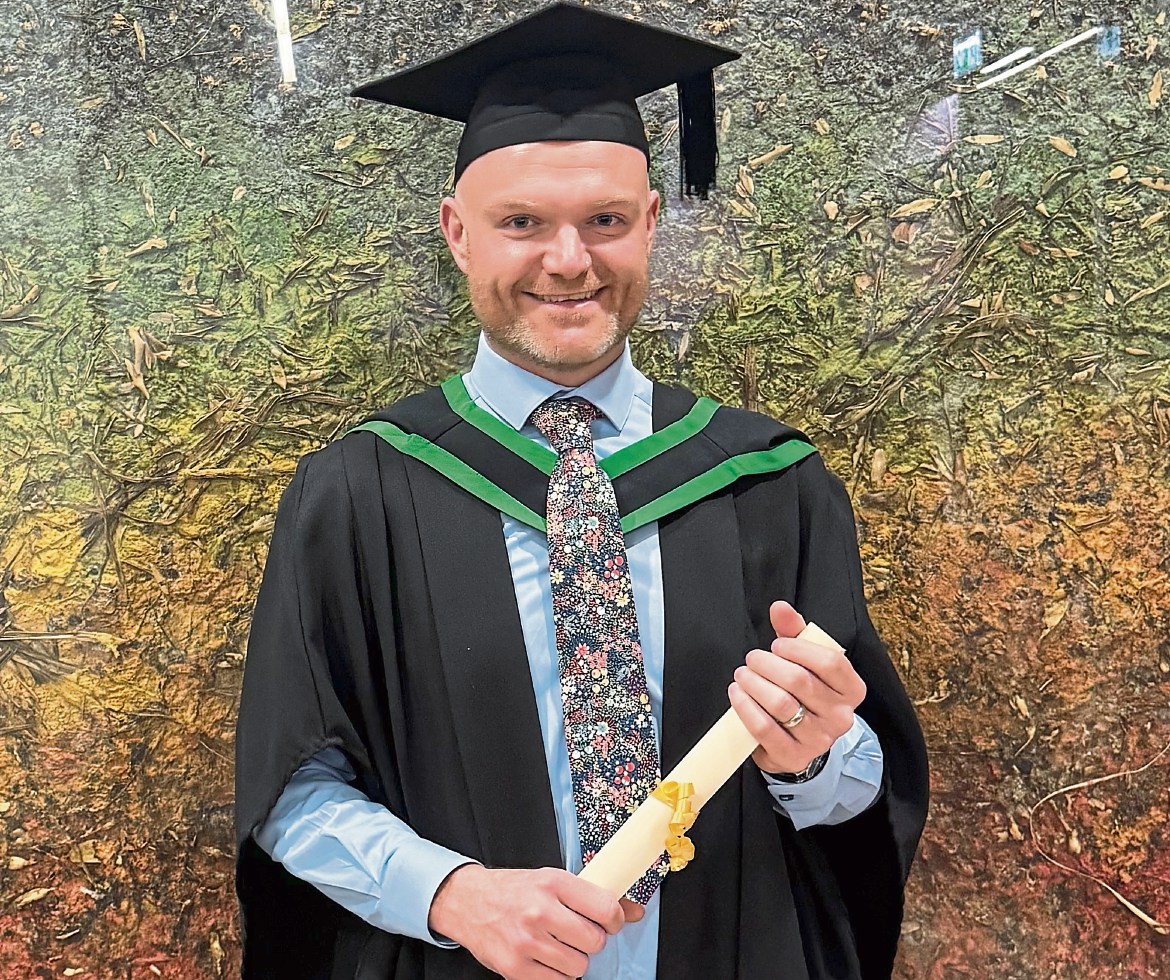 Clogher man’s lifechanging journey through education
