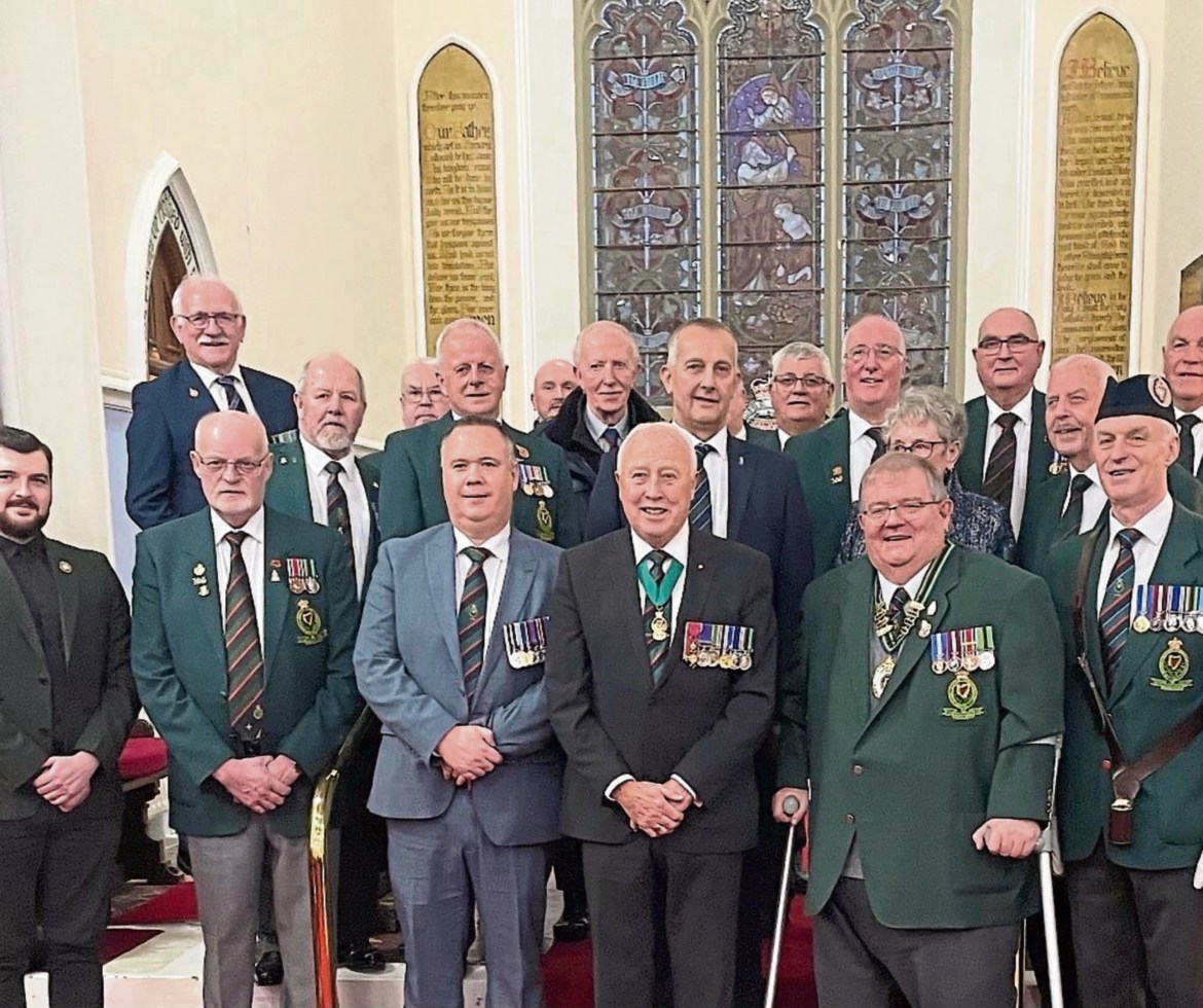 Special guest at Drumquin service in honour of RUC officers