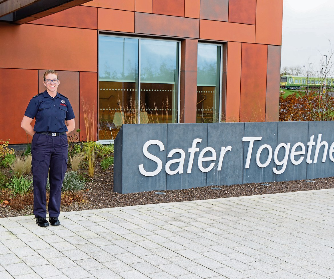 Omagh woman sparks a new career with the Fire Service