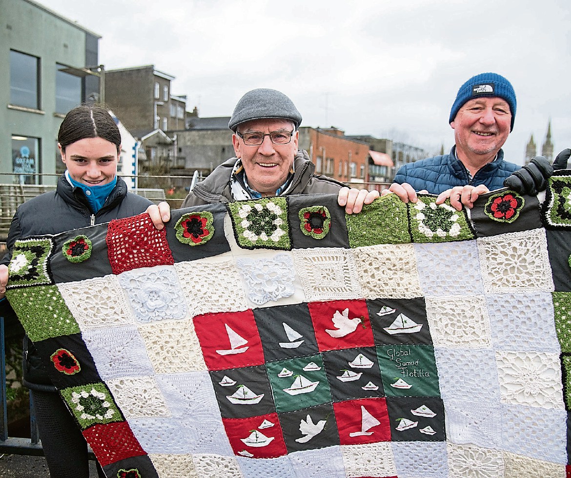 ‘Quilt of Resistance’ unfurled during event in Omagh