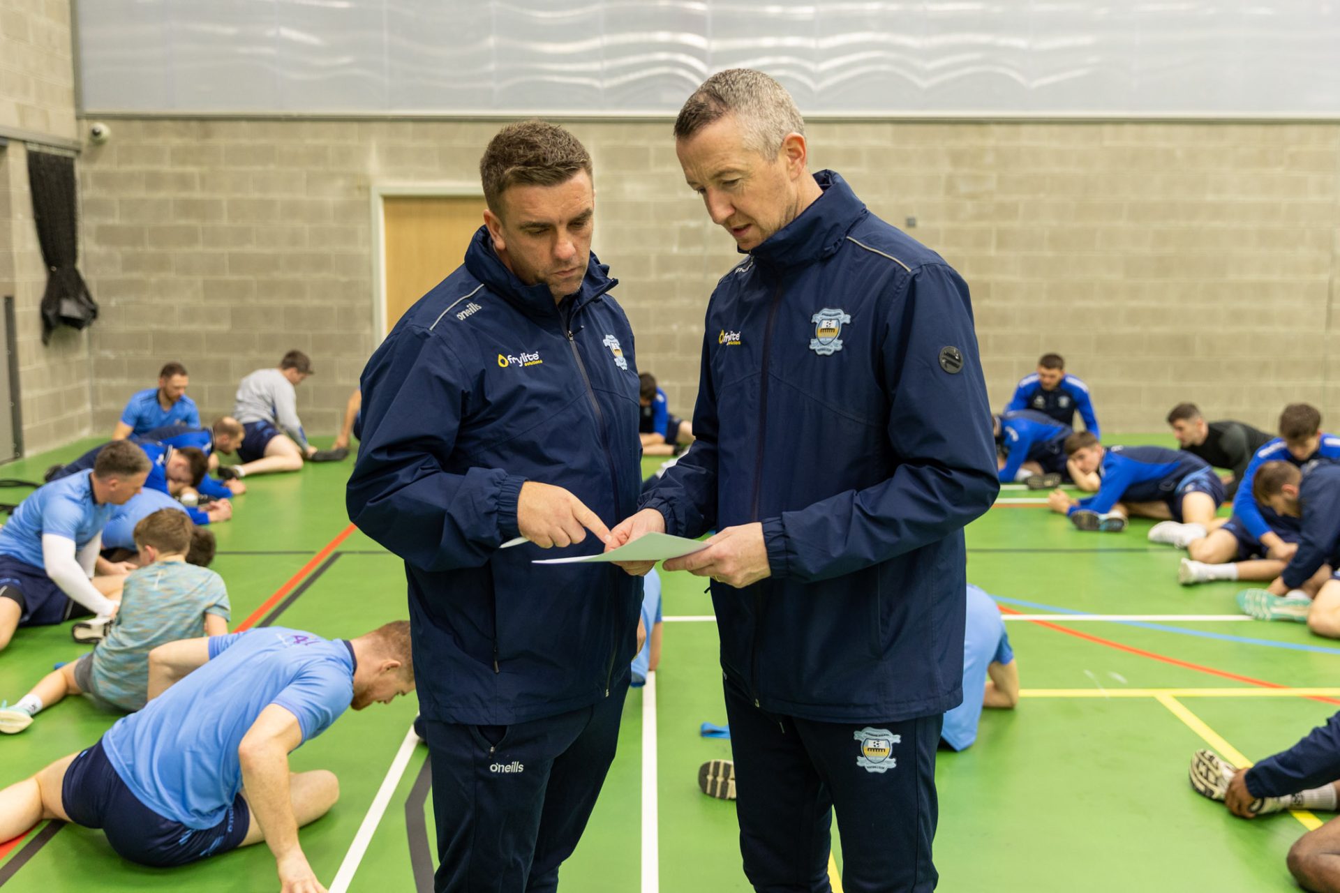 Minnows Strabane relishing rubbing shoulders with Hoban and Co!