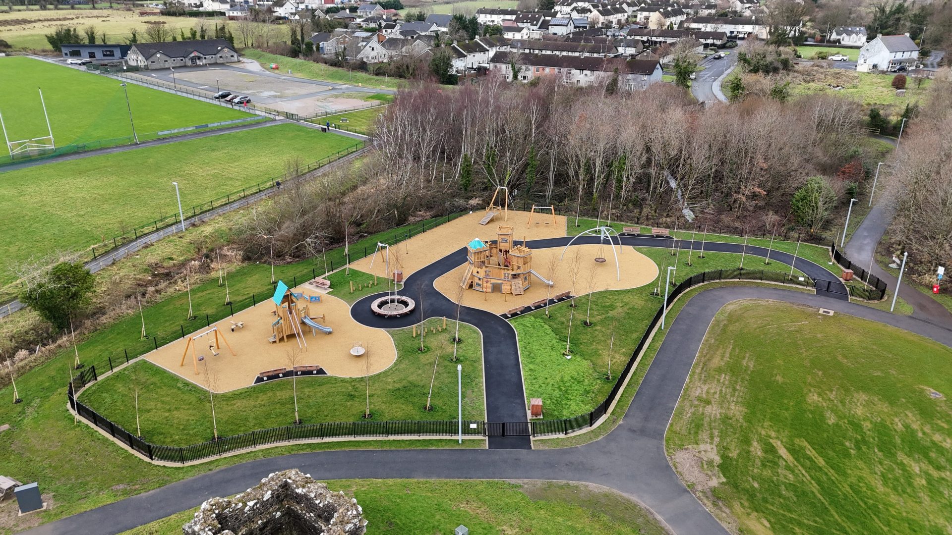 Broken glass found in children’s playpark in Castlederg
