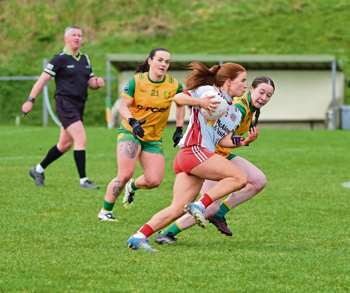 Donegal overcome Tyrone with three-goal blitz at Aghyaran