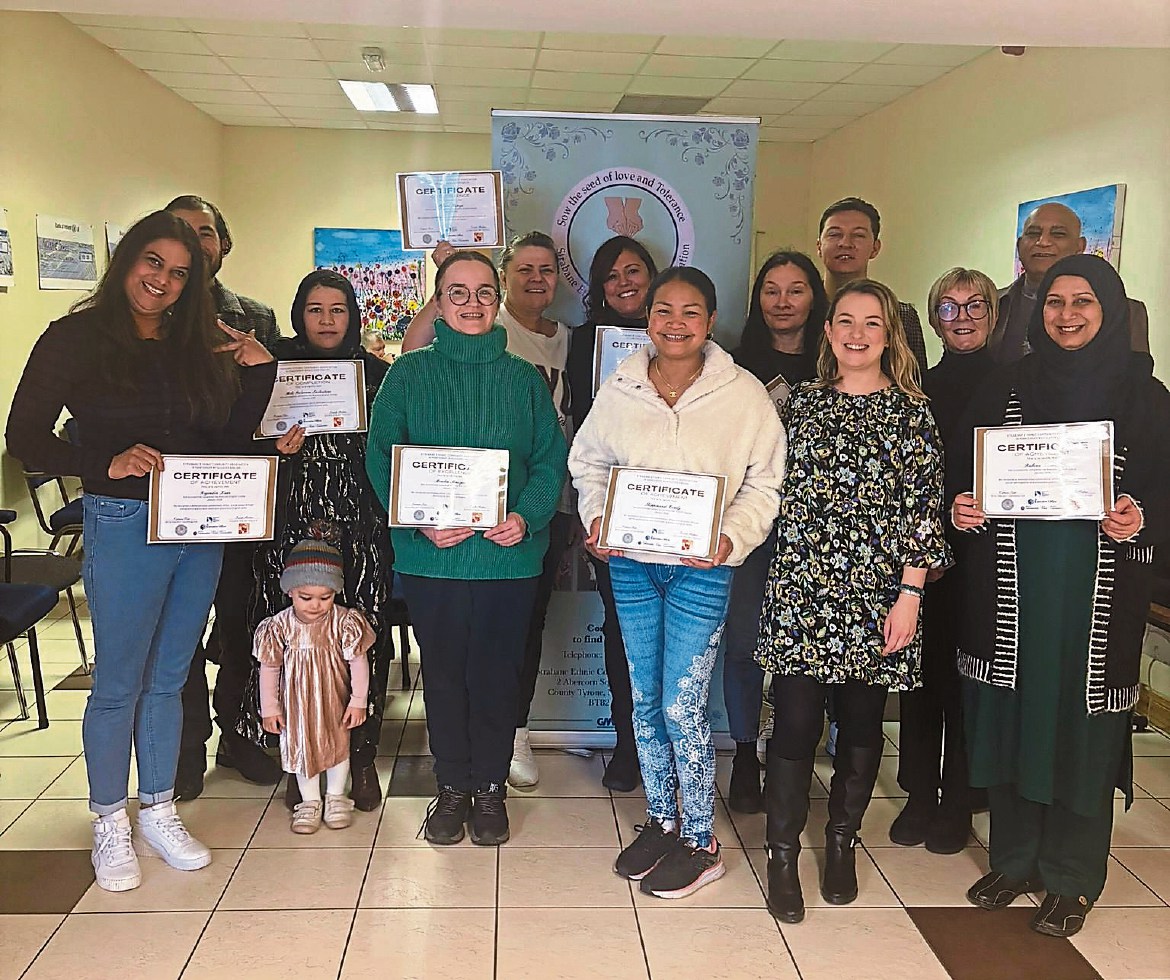 Local learners celebrate English language success in Strabane