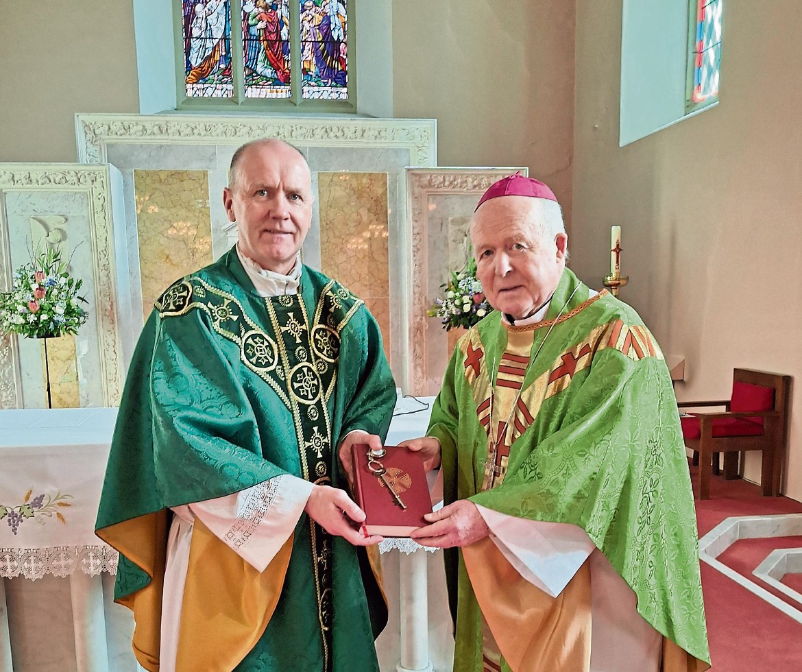 Father Sean Mulligan installed as parish priest of Donacavey