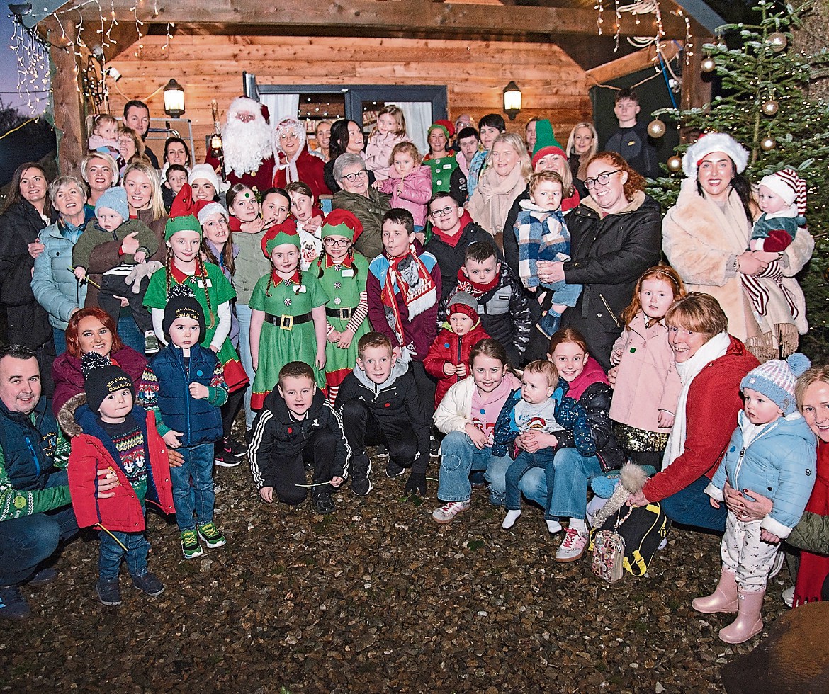 Santa’s visit to Drumquin helps raise almost £5,000 for charities