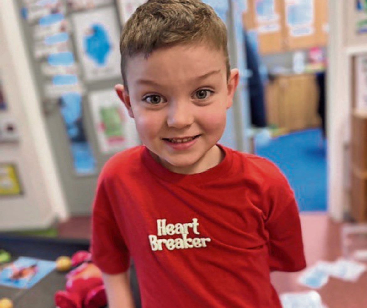 Omagh nursery kids shown importance of looking after their hearts