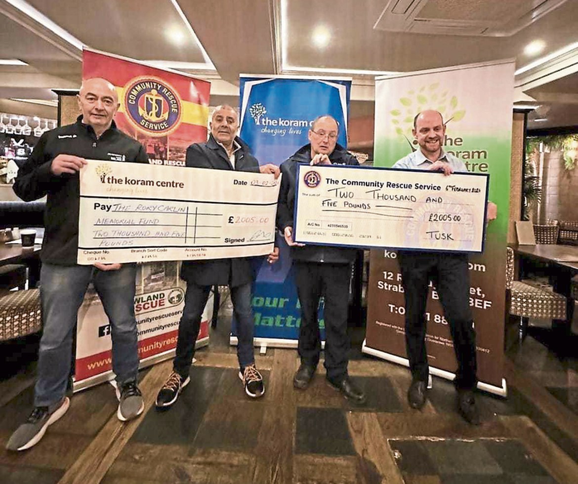 Strabane man shares his big birthday celebrations with charities