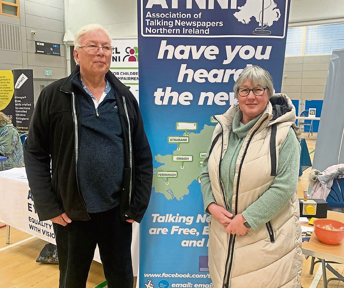 Strabane’s talking newspaper represented at major tech fair