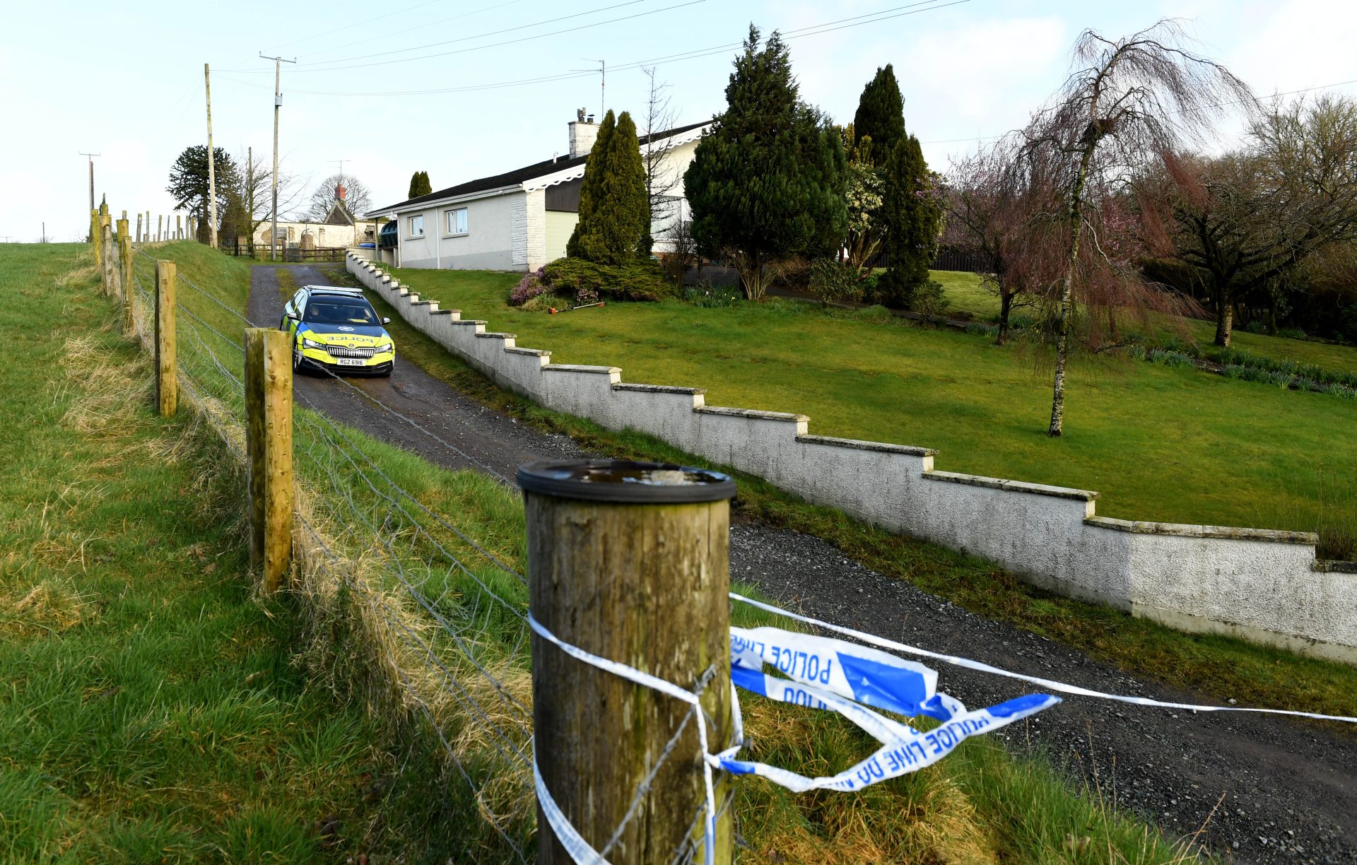 Police say deaths of father and son in Garvaghey not suspicious