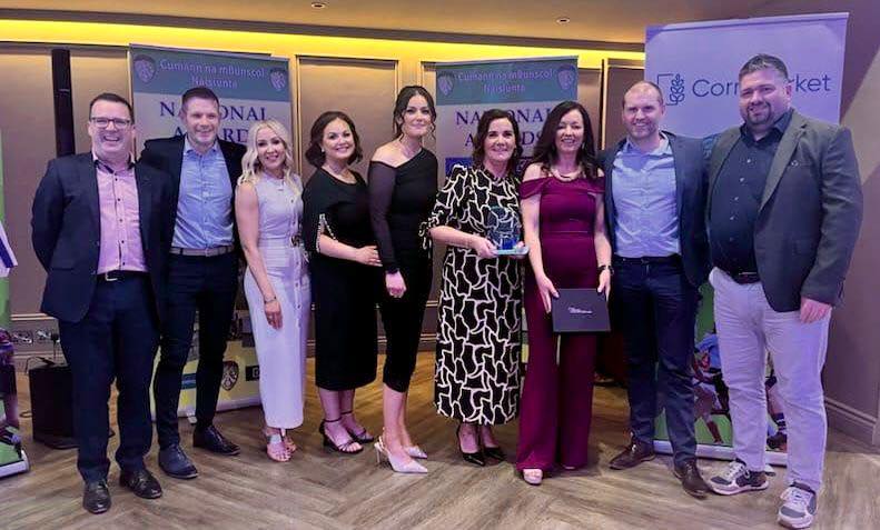 Loughmacrory school wins top award for promoting Irish culture