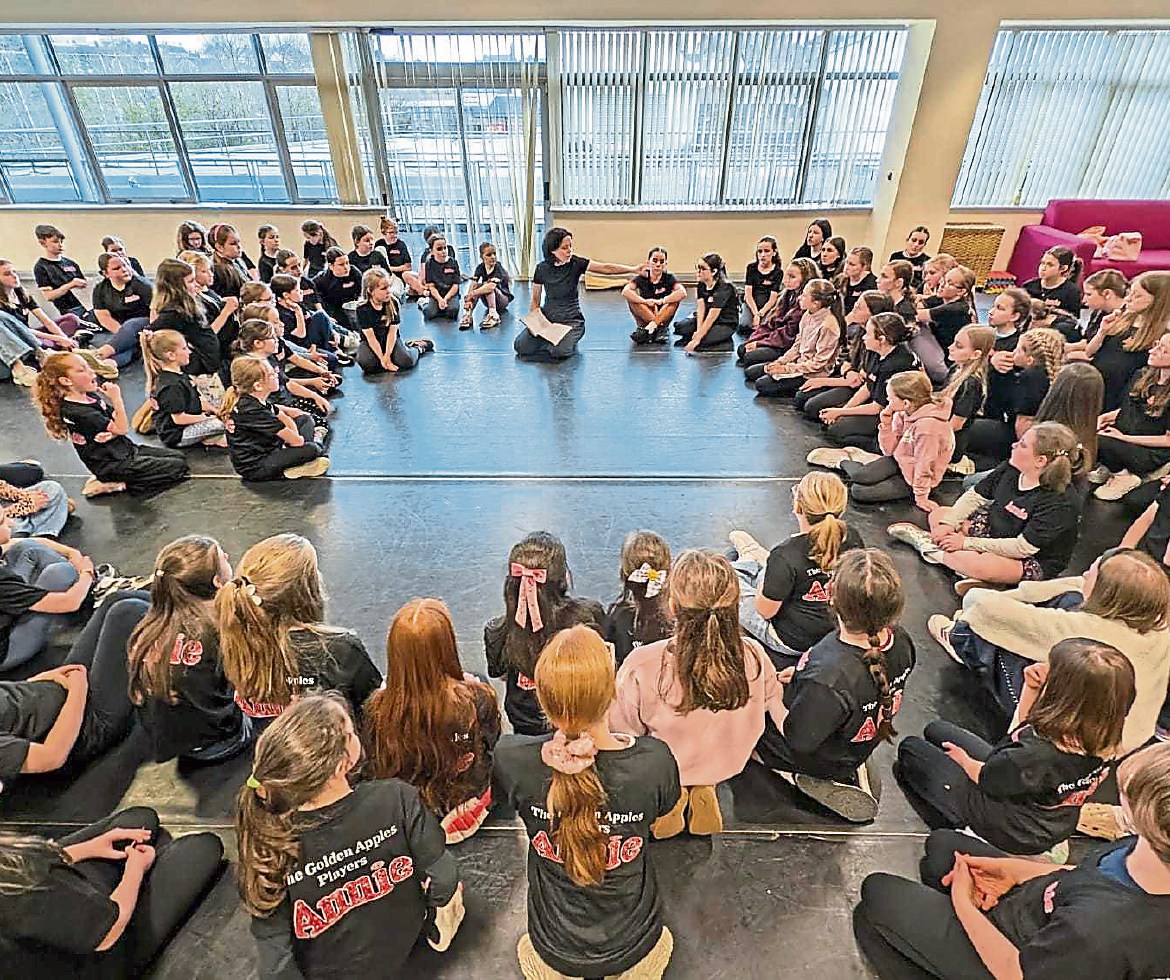 The sun’ll come out tomorrow…for Omagh’s Golden Apple Players