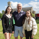 Gary McMorran enjoyed the fair with daughters Sarah and Rachel. JasMc8
