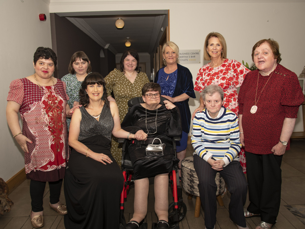 Members of Mencap, Omagh. "It's what you can do that counts". JasMc2