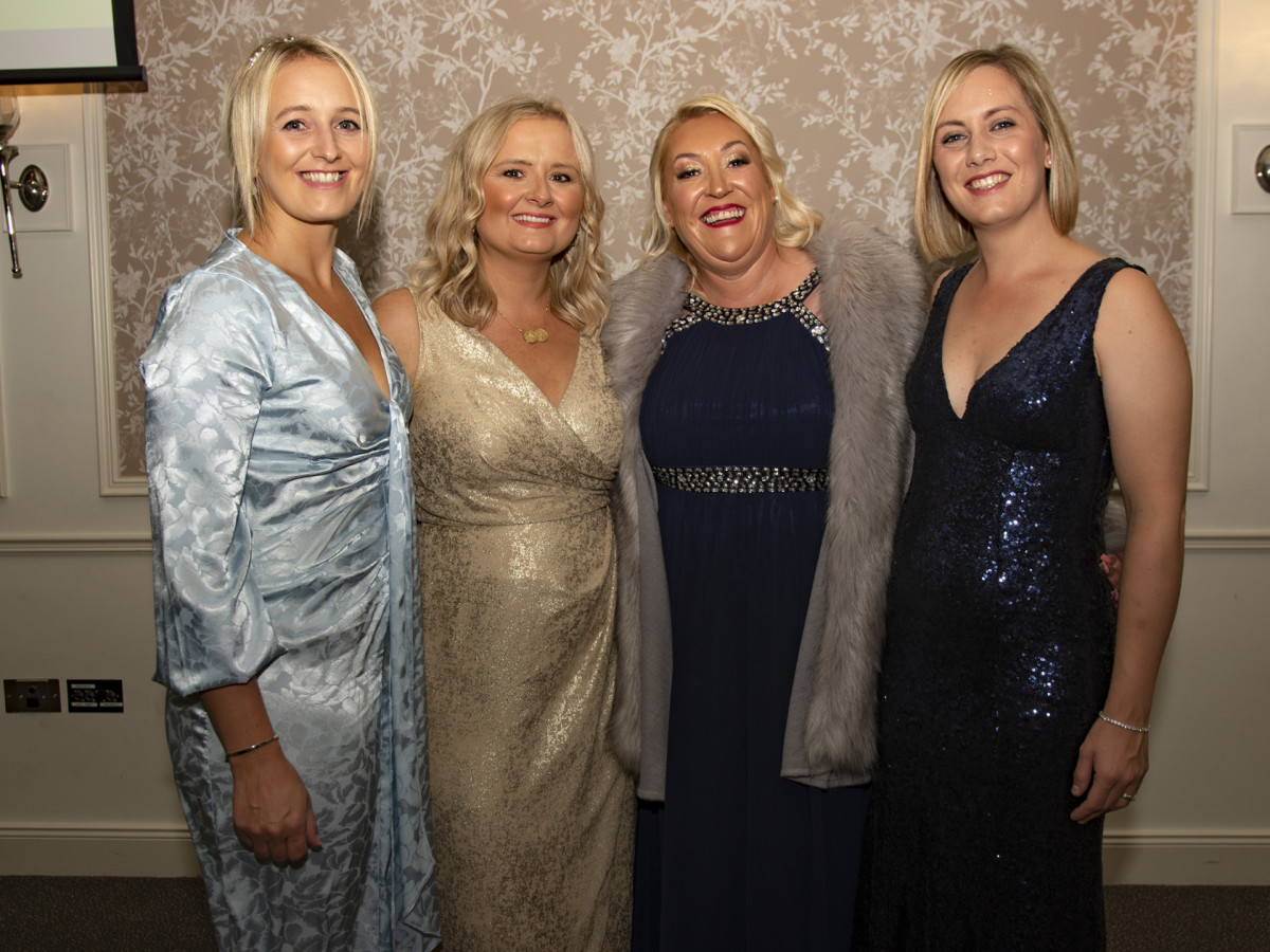 Seskinore Pony Club members, Tammy Love, Kimberly Wallace, Jenna Coote and Katie Clarke. JasMc9