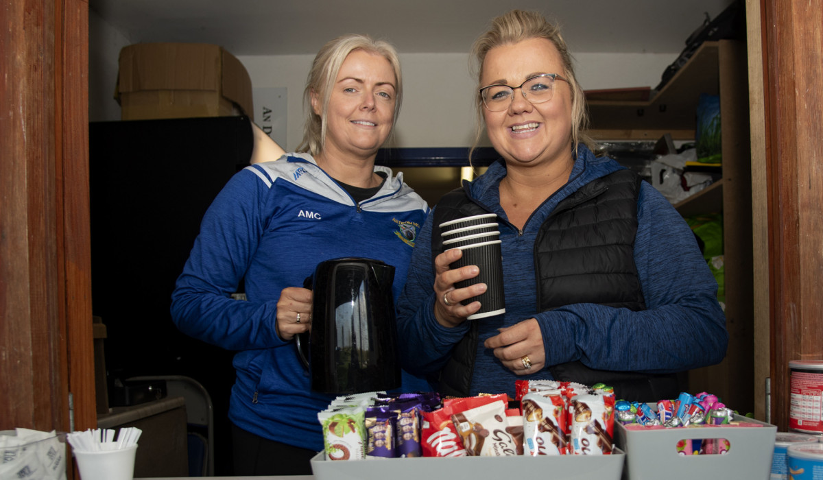 The Committee acknowledged the dedication of Ann-Marie Collins and Kelly McFarland who man the shop and kitchen for every home game and event held at Gardrum Park. JasMc8
